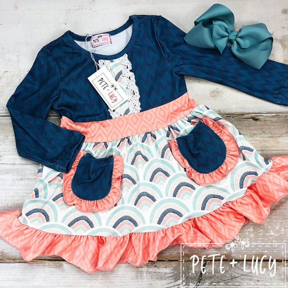 Boho Rainbow Dress